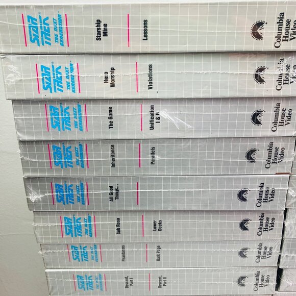 Star Trek The Next Generation VHS Collector's Edition Lot of 49 New & Sealed * - Picture 6 of 13